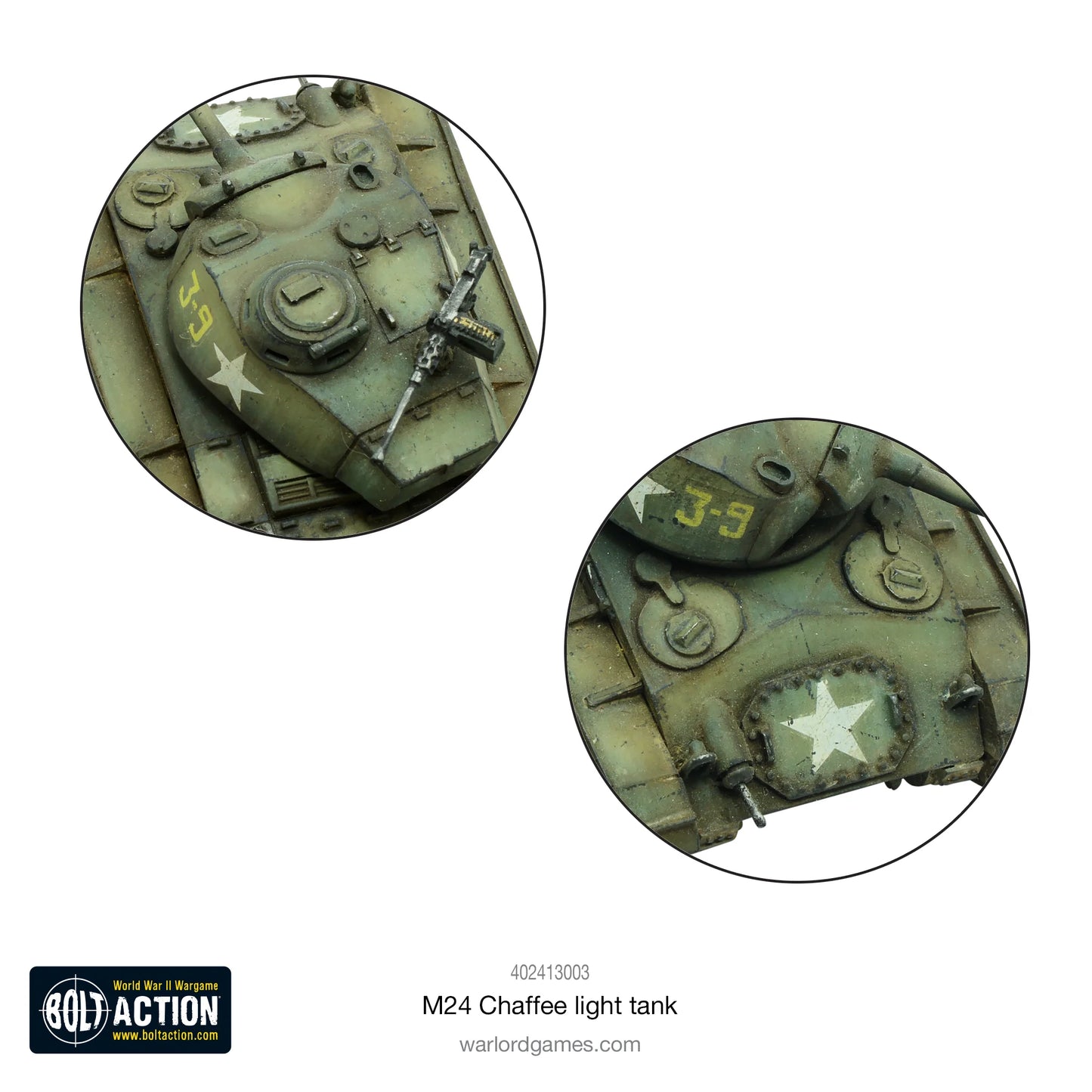 Bolt Action: M24 Chaffee Light Tank - Cipolla Hobbies