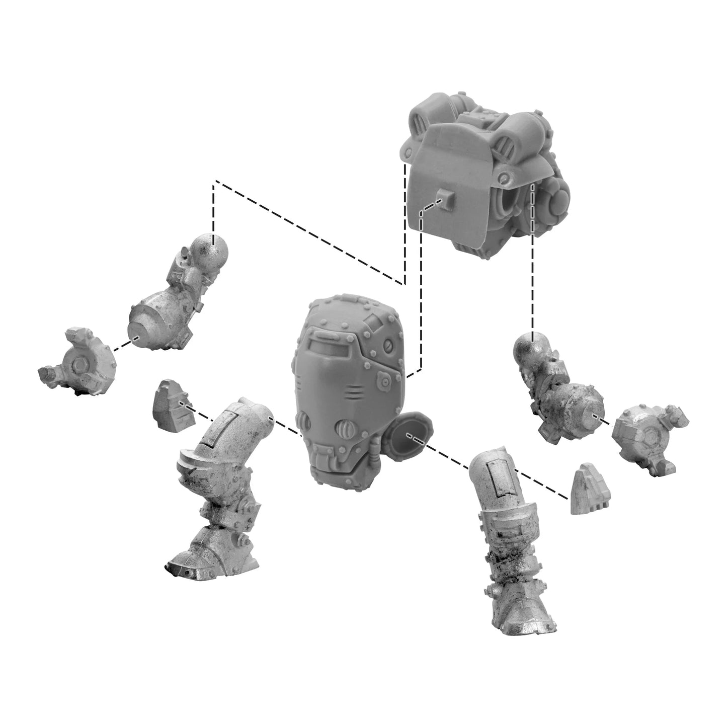 Konflikt '47 M5A5 Jackal Light Walker Warlord Games