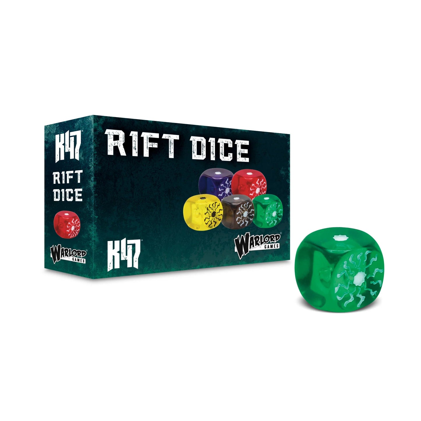 Konflikt '47 Rift Dice - Green Warlord Games