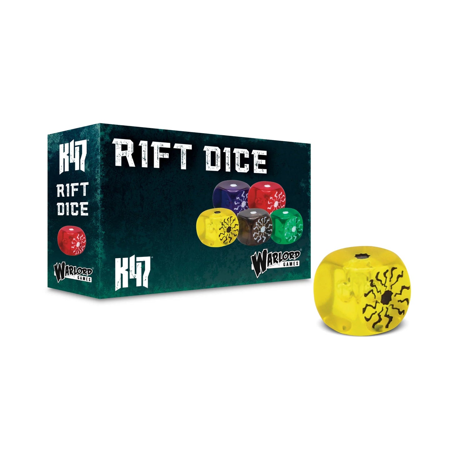 Konflikt '47 Rift Dice - Yellow Warlord Games