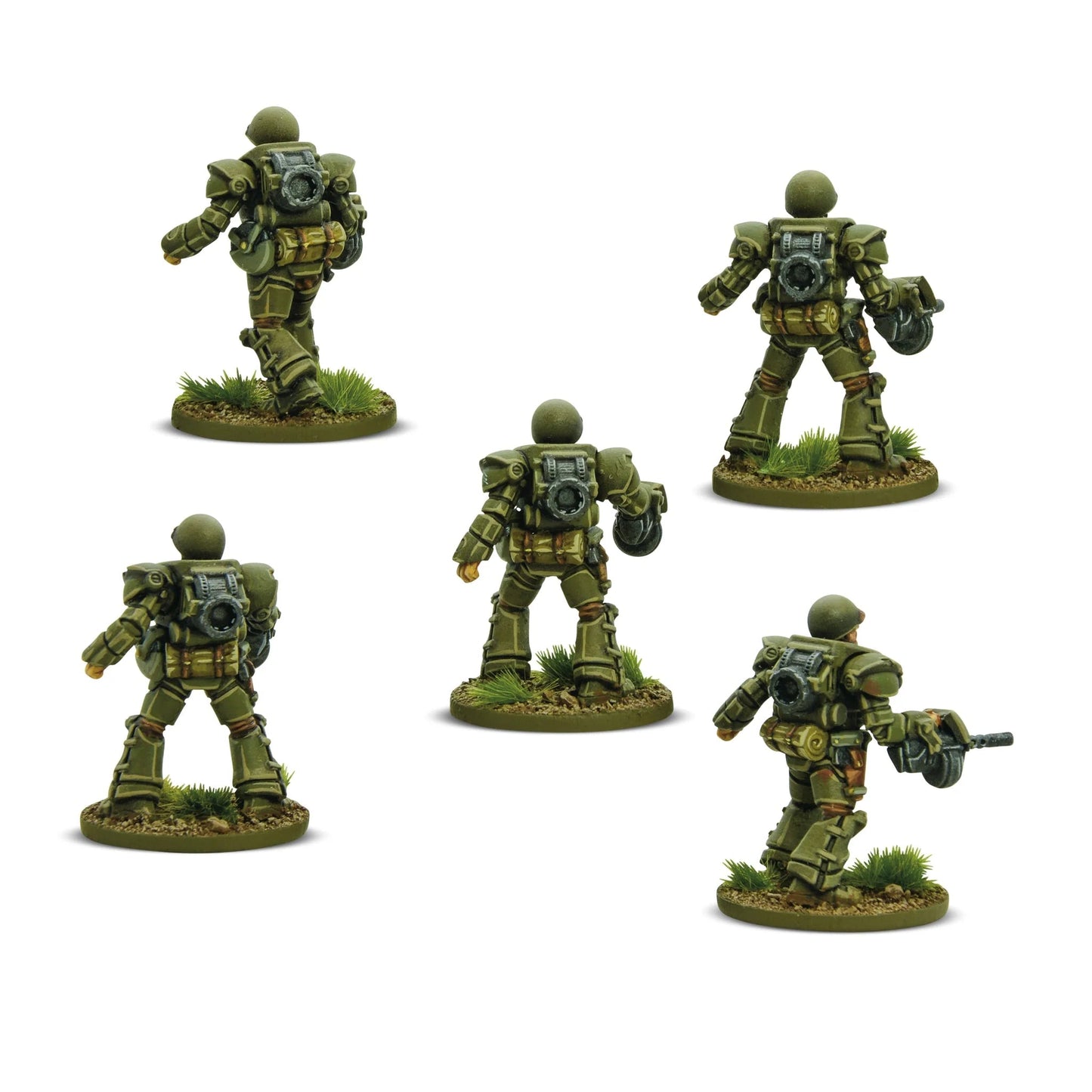 Konflikt '47 US Heavy Infantry Warlord Games