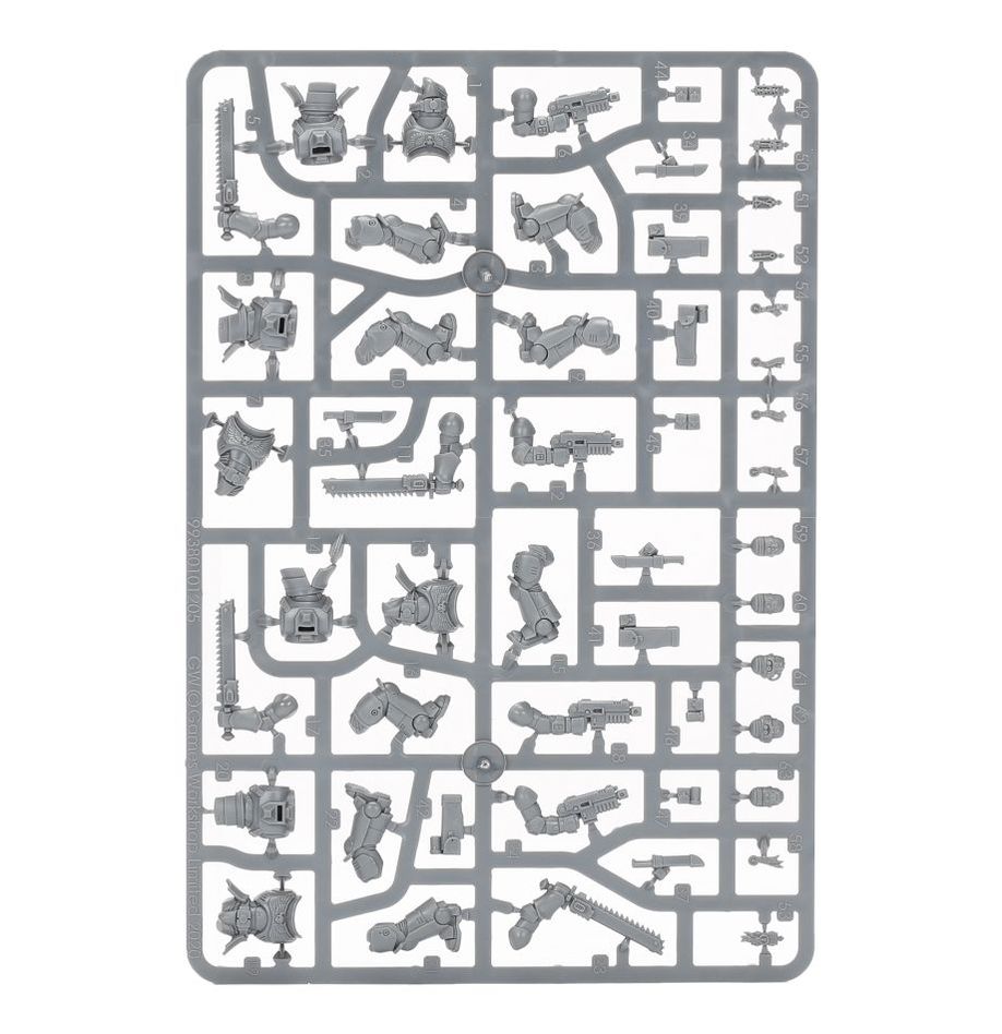 40k Space Marines Assault Intercessors Bits Sprue B - Cipolla Hobbies