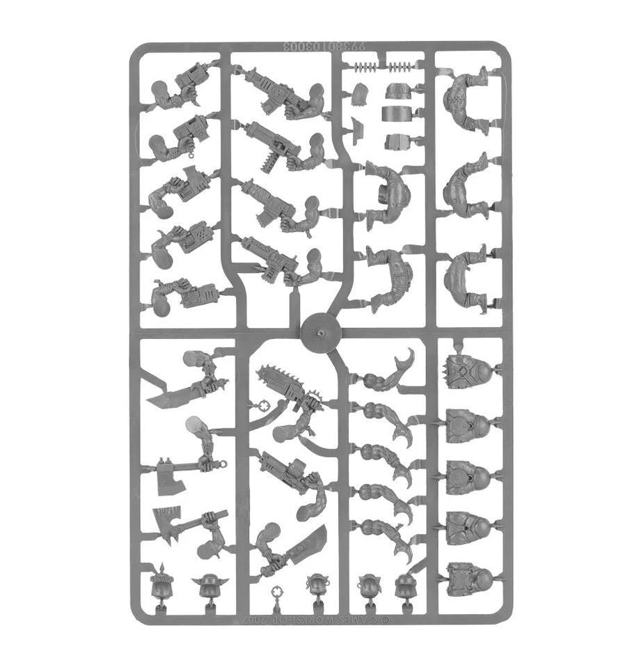 40k Ork Boyz Torso & Leg Bits Sprue - Cipolla Hobbies