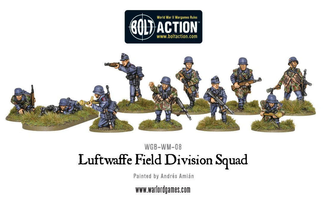 Cipolla Hobbies - - Bolt Action: Luftwaffe Field Division Squad