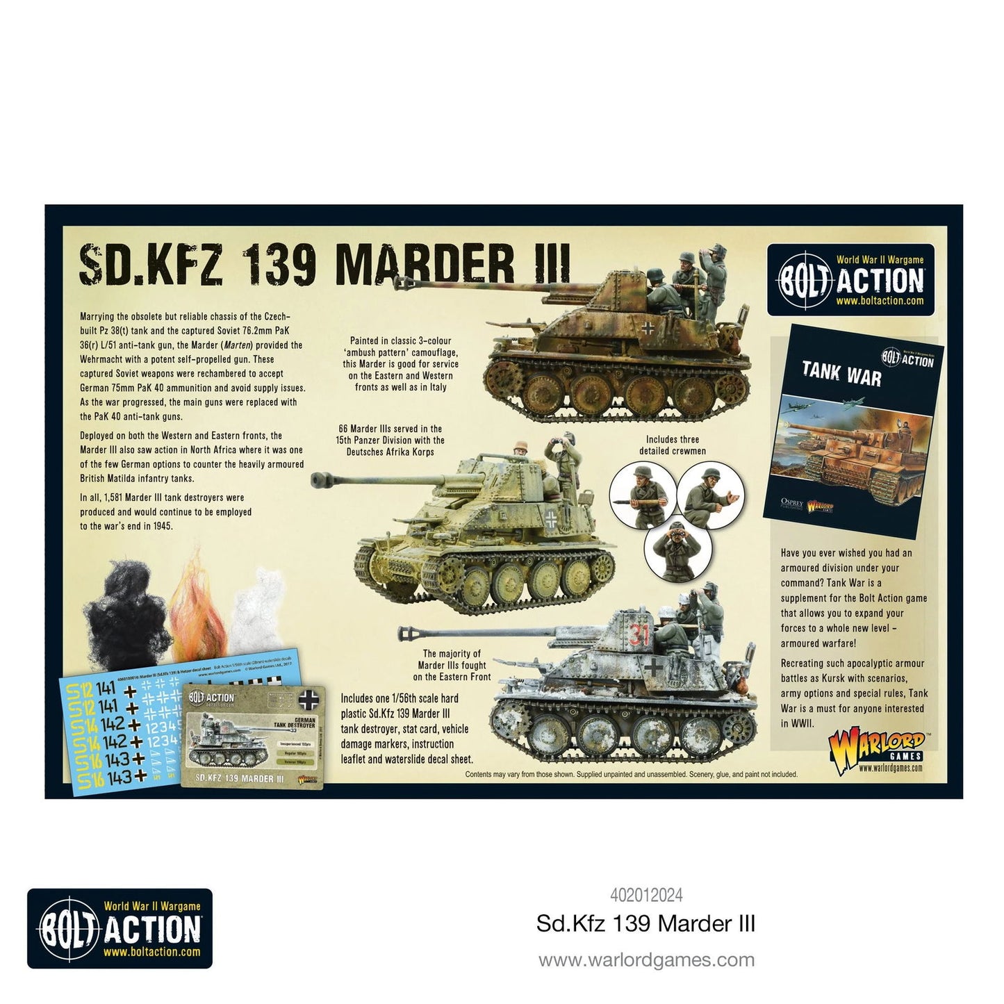 Cipolla Hobbies - - Bolt Action: Marder III