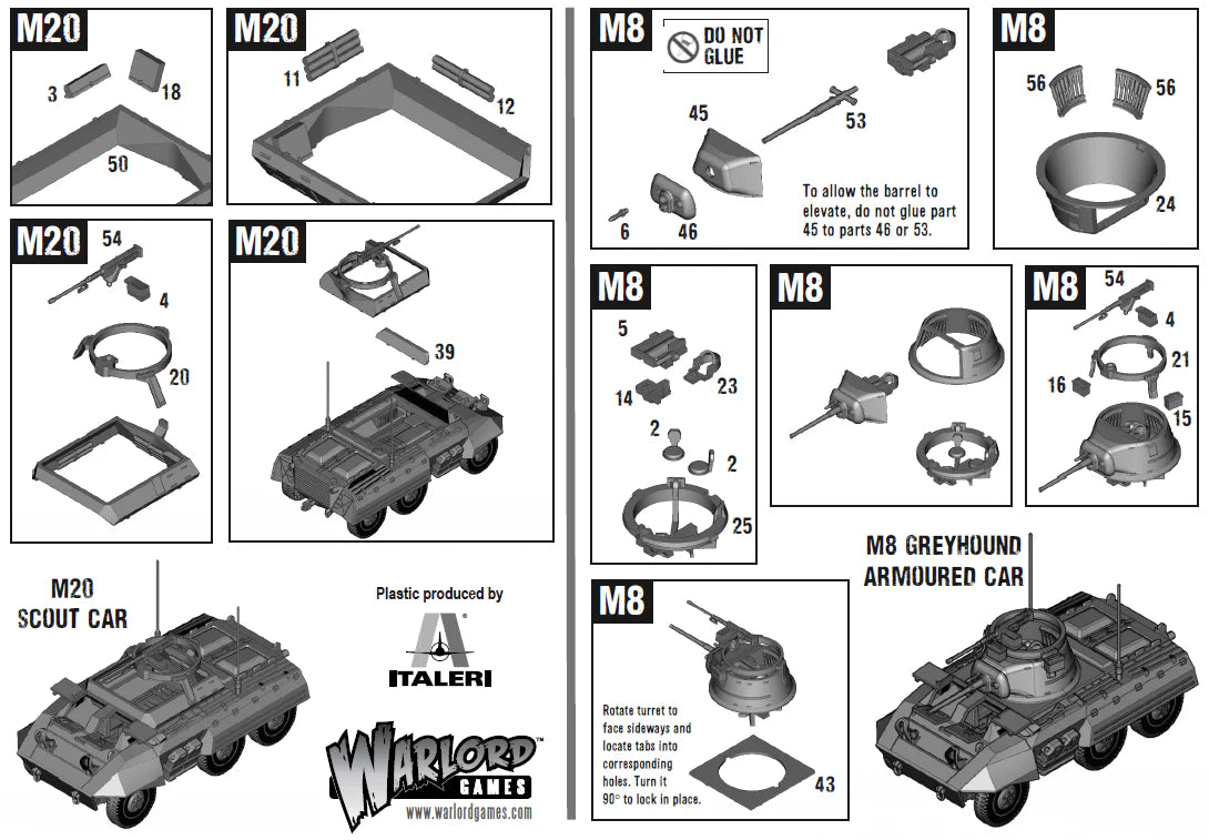 Bolt Action: M8/M20 Greyhound Scout Car - Cipolla Hobbies