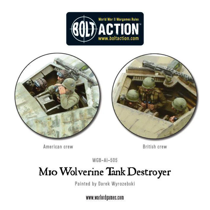 Bolt Action: M10 Wolverine Tank Destroyer - Cipolla Hobbies