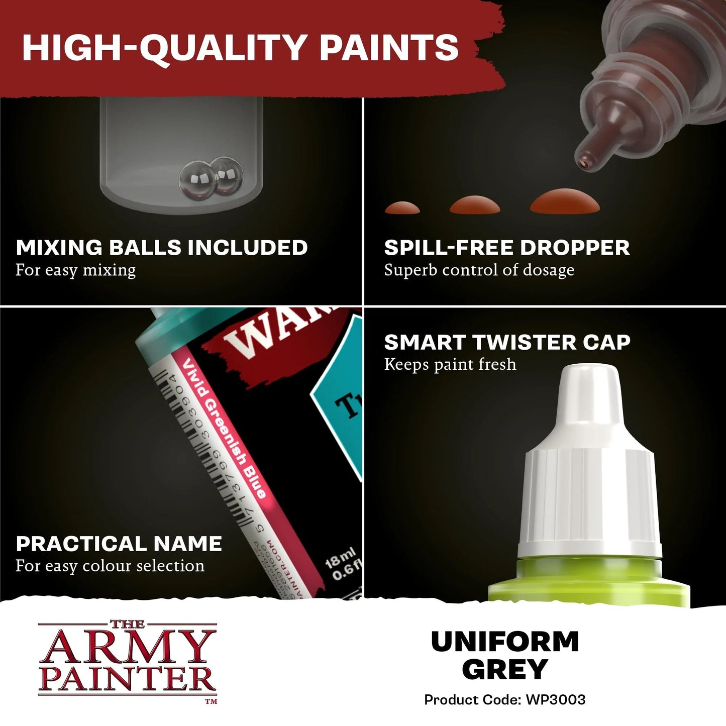 Warpaints Fanatic Uniform Grey The Army Painter