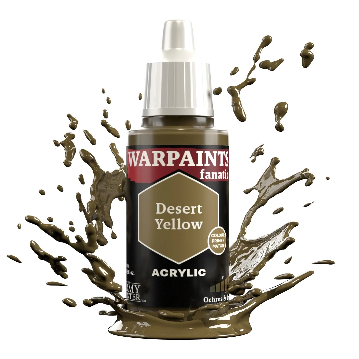 Warpaints Fanatic Desert Yellow The Army Painter
