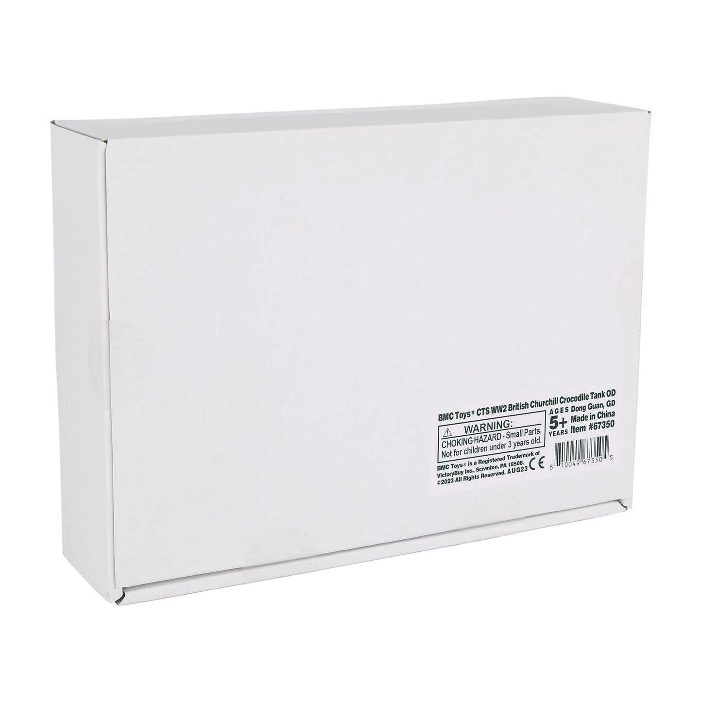 BMC CTS WW2 British Churchill Crocodile Tank - Olive Drab Plastic Army Tank - Cipolla Hobbies