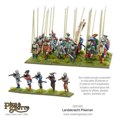 Pike & Shotte: Landsknechts Pikemen - Cipolla Hobbies