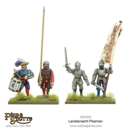 Pike & Shotte: Landsknechts Pikemen - Cipolla Hobbies