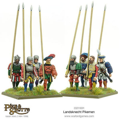 Pike & Shotte: Landsknechts Pikemen - Cipolla Hobbies