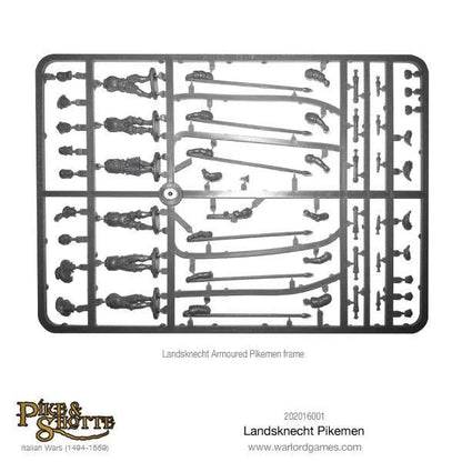 Pike & Shotte: Landsknechts Pikemen - Cipolla Hobbies