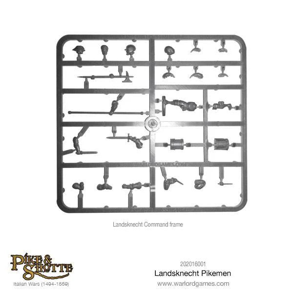 Pike & Shotte: Landsknechts Pikemen - Cipolla Hobbies