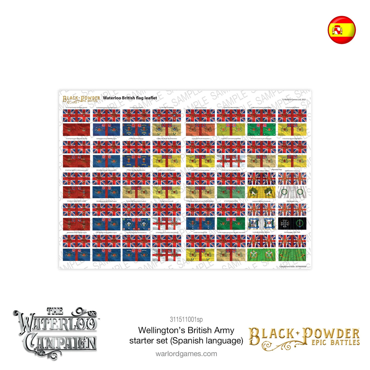 Black Powder Epic Battles Waterloo: Wellington's British Army Starter Set