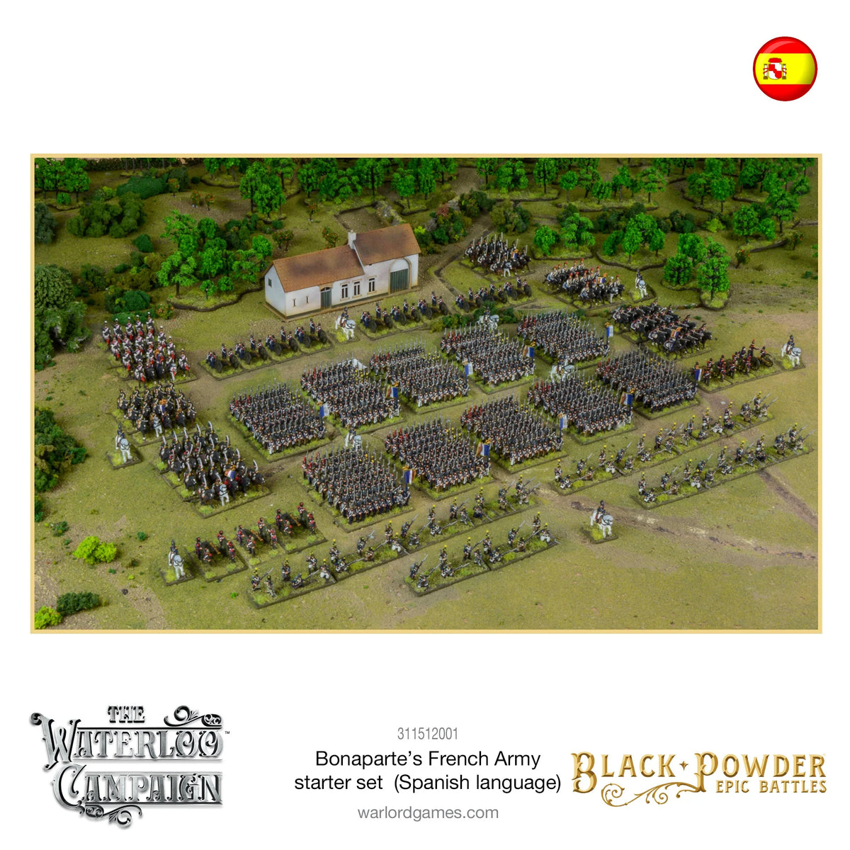 Black Powder Epic Battles Waterloo: Bonaparte's French Army Starter Set