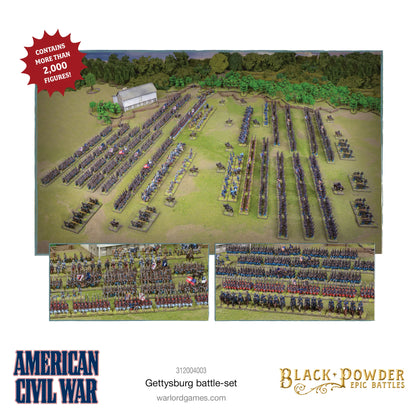 Black Powder Epic Battles American Civil War Gettysburg Battle Set