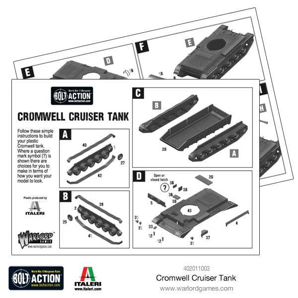 Bolt Action Cromwell Cruiser Tank Warlord Games