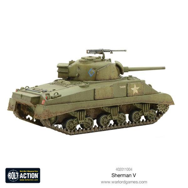 Bolt Action Sherman V Medium Tank Warlord Games