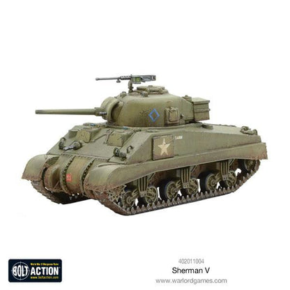 Bolt Action Sherman V Medium Tank Warlord Games