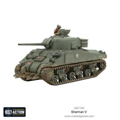 Bolt Action Sherman V Medium Tank Warlord Games