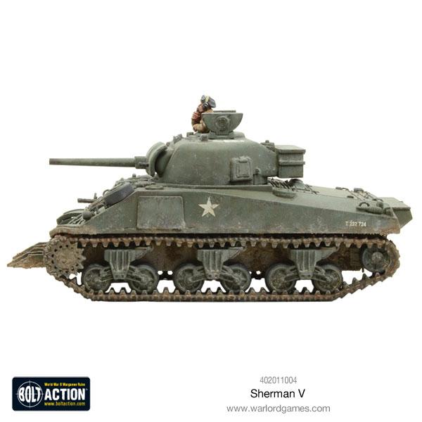 Bolt Action Sherman V Medium Tank Warlord Games