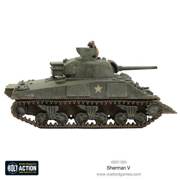 Bolt Action Sherman V Medium Tank Warlord Games