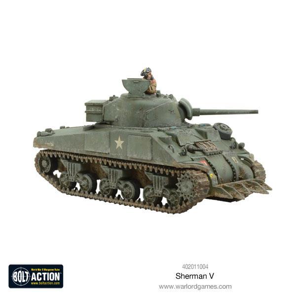 Bolt Action Sherman V Medium Tank Warlord Games