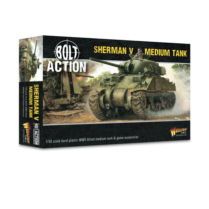 Bolt Action Sherman V Medium Tank Warlord Games