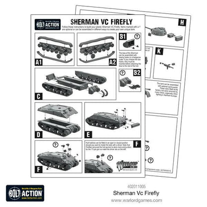 Bolt Action Sherman Firefly Vc Warlord Games