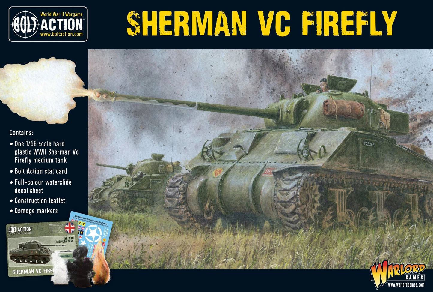 Bolt Action Sherman Firefly Vc Warlord Games