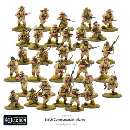 Bolt Action British Commonwealth Infantry Warlord Games