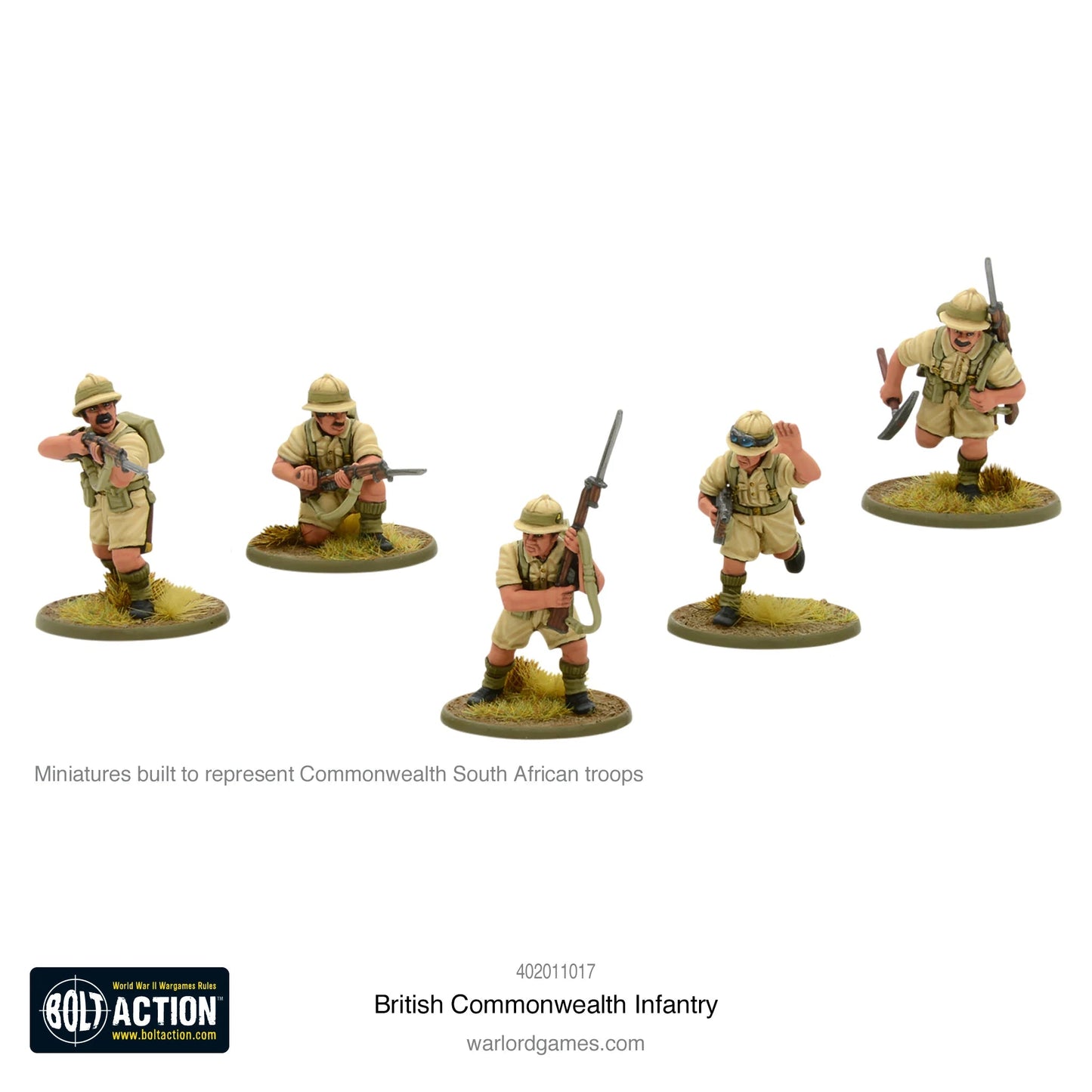 Bolt Action British Commonwealth Infantry Warlord Games