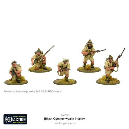 Bolt Action British Commonwealth Infantry Warlord Games