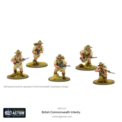 Bolt Action British Commonwealth Infantry Warlord Games