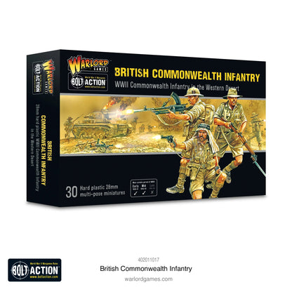Bolt Action British Commonwealth Infantry Warlord Games