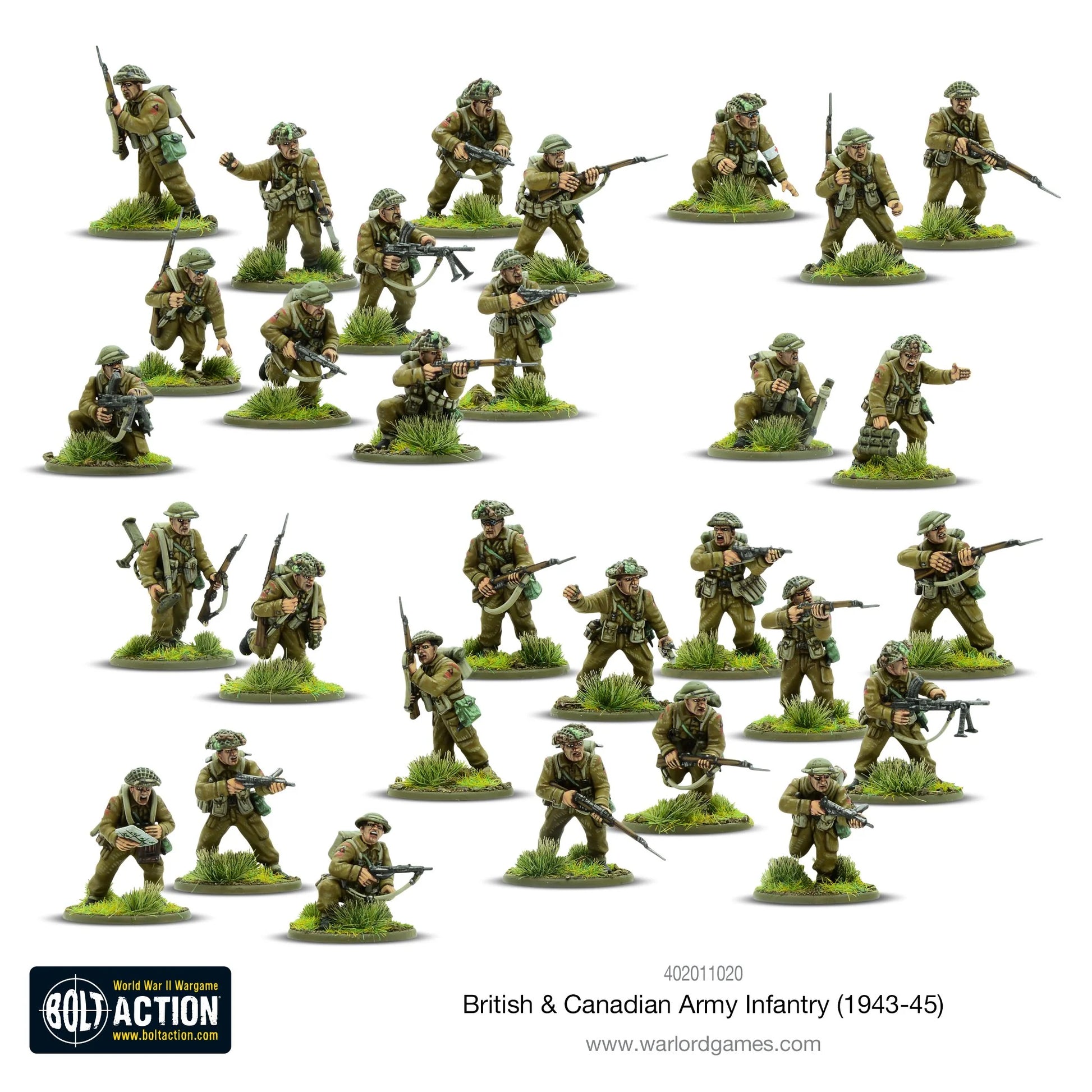 Bolt Action: British & Canadian Army Infantry (1943-45) - Cipolla Hobbies
