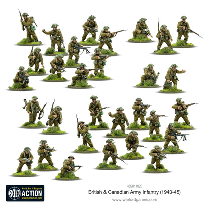 Bolt Action: British & Canadian Army Infantry (1943-45) - Cipolla Hobbies