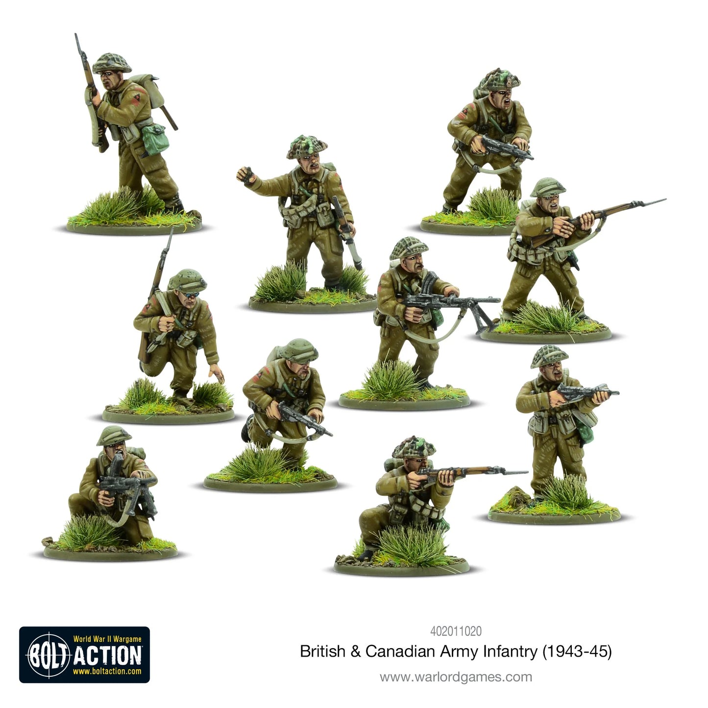 Bolt Action: British & Canadian Army Infantry (1943-45) - Cipolla Hobbies