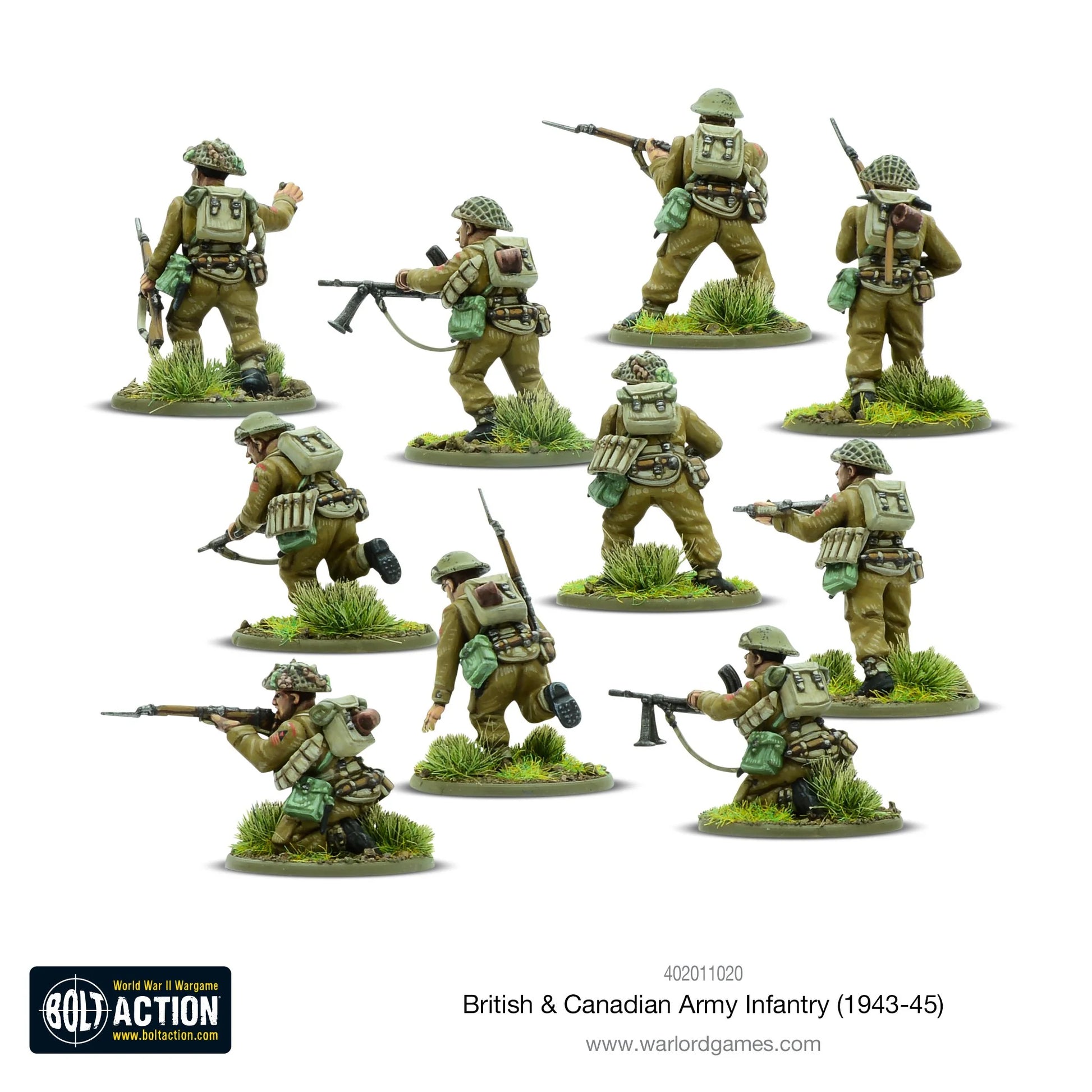 Bolt Action: British & Canadian Army Infantry (1943-45) - Cipolla Hobbies