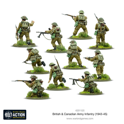 Bolt Action: British & Canadian Army Infantry (1943-45) - Cipolla Hobbies