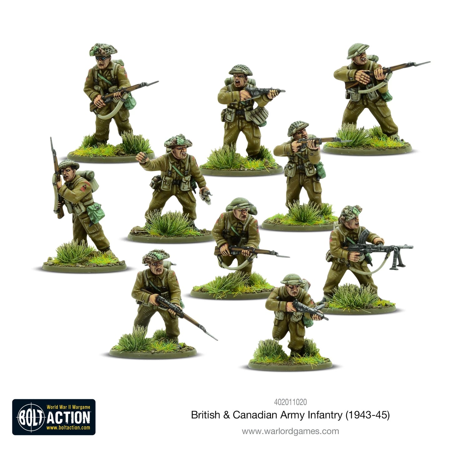 Bolt Action: British & Canadian Army Infantry (1943-45) - Cipolla Hobbies