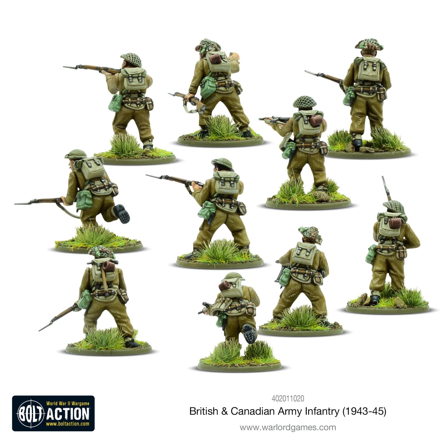 Bolt Action: British & Canadian Army Infantry (1943-45) - Cipolla Hobbies