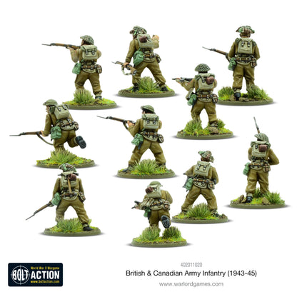Bolt Action: British & Canadian Army Infantry (1943-45) - Cipolla Hobbies
