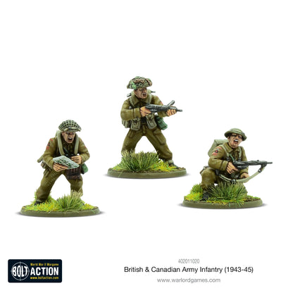 Bolt Action: British & Canadian Army Infantry (1943-45) - Cipolla Hobbies