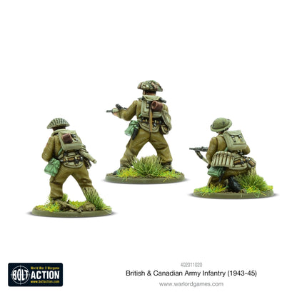 Bolt Action: British & Canadian Army Infantry (1943-45) - Cipolla Hobbies