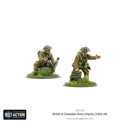 Bolt Action: British & Canadian Army Infantry (1943-45) - Cipolla Hobbies