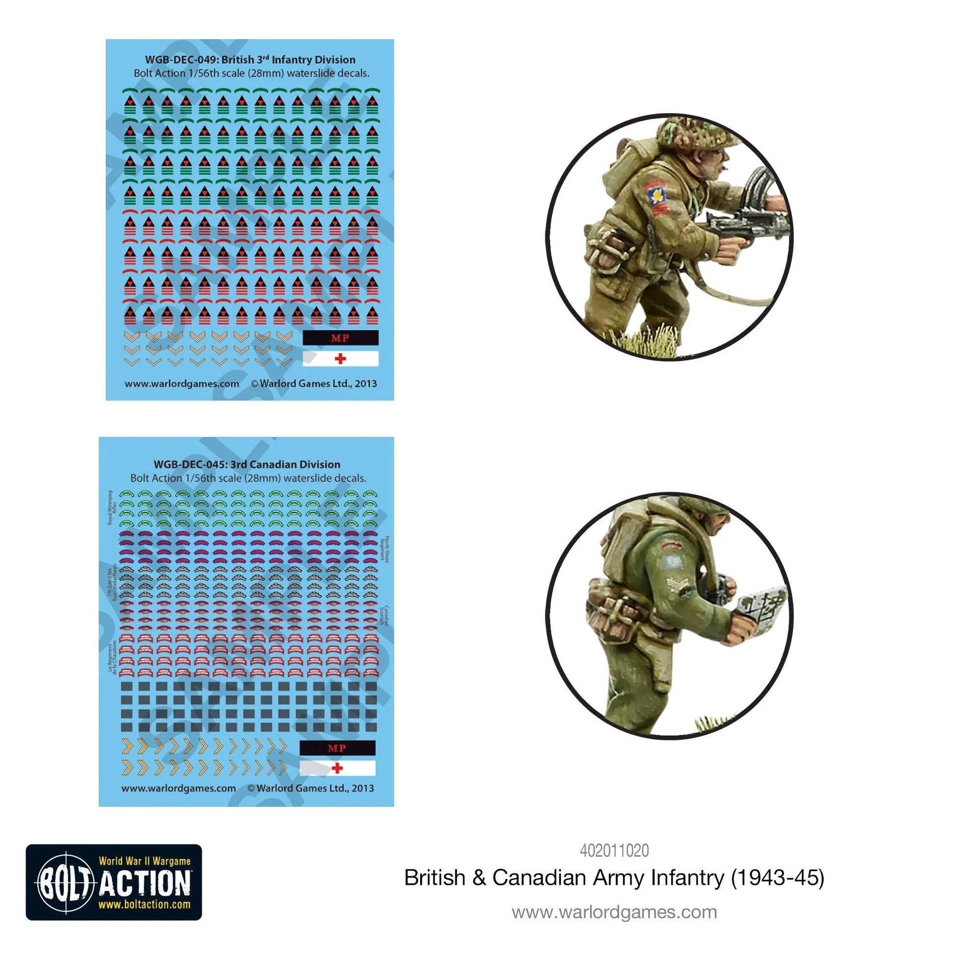 Bolt Action: British & Canadian Army Infantry (1943-45) - Cipolla Hobbies