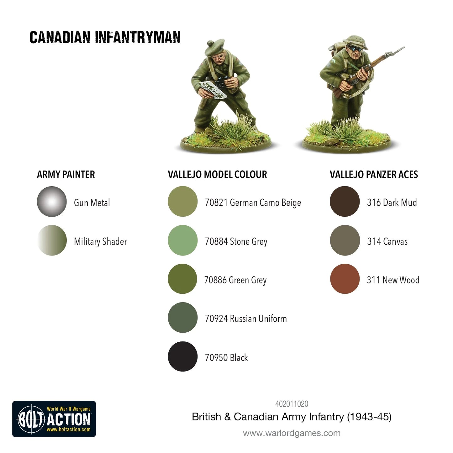 Bolt Action: British & Canadian Army Infantry (1943-45) - Cipolla Hobbies